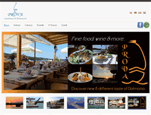 Tablet Screenshot of apartmani-restaurant-prova-tisno.com